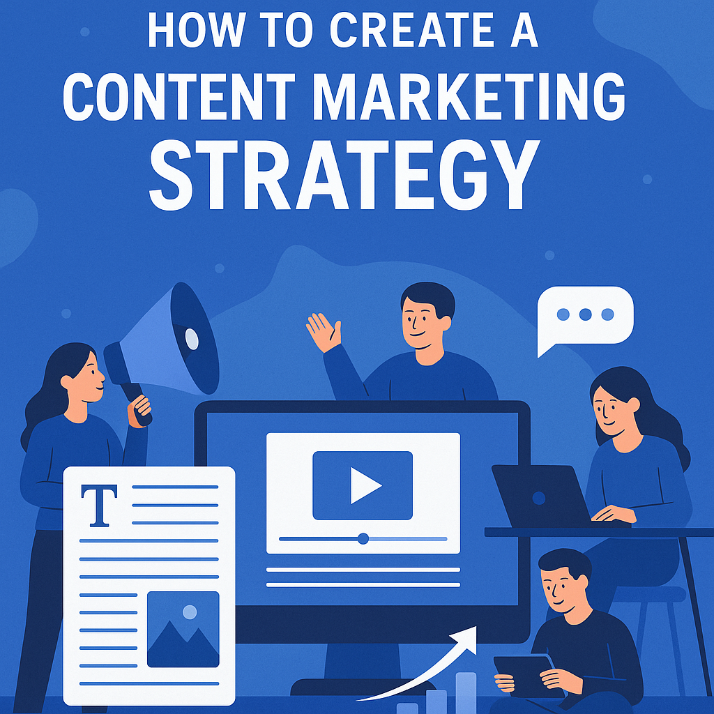 Create content marketing strategy