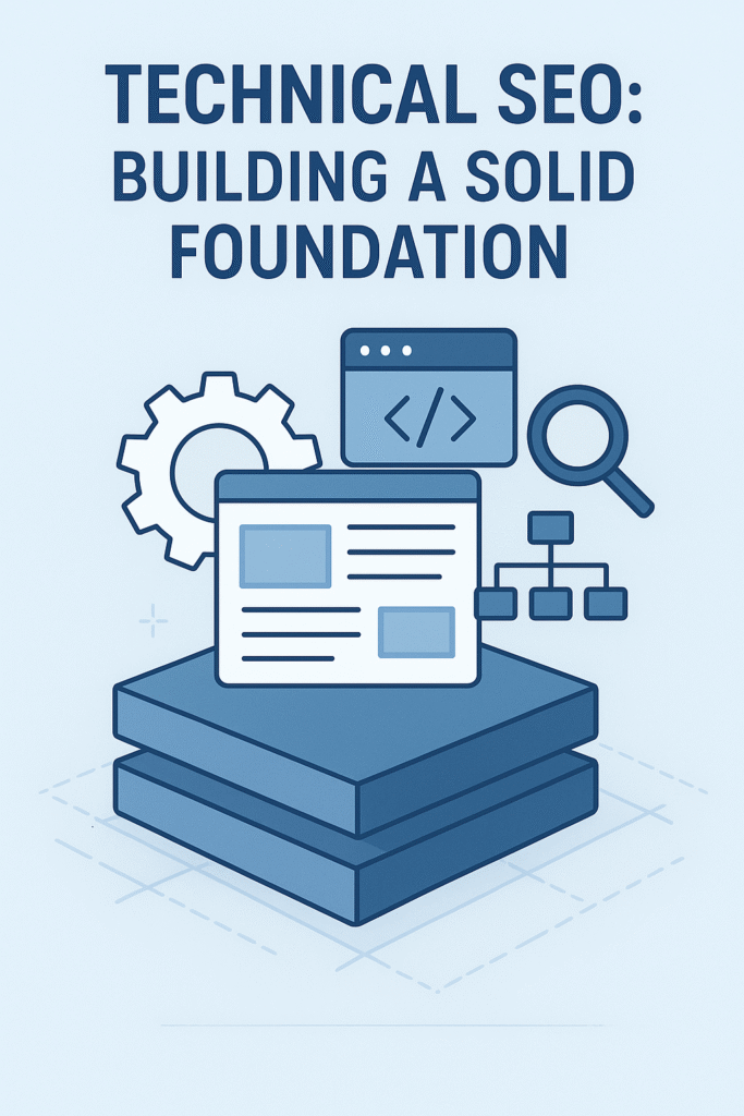 Technical seo clipart