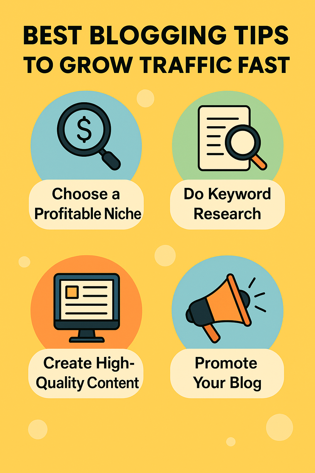 Tips to increase blogging traffic