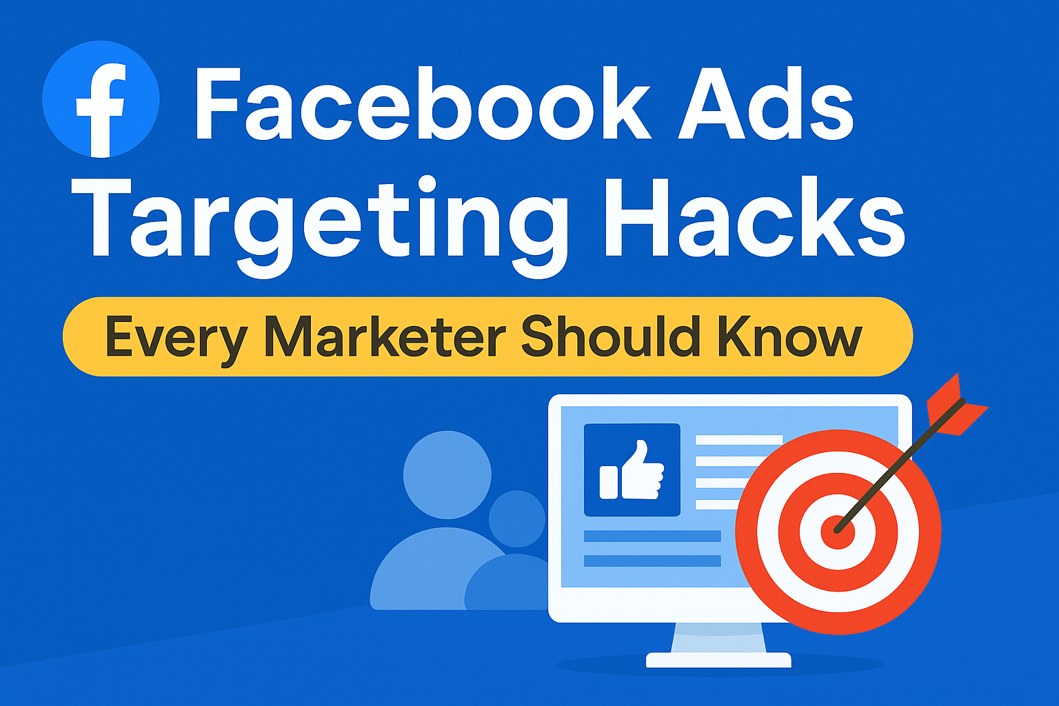 Facebook ads targeting hacks every marketer should know.