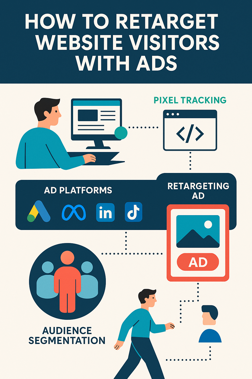 Retarget website visitors